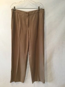 ARMANI COLLEZIONI BEIGE DRESS PANTS- SIZE 12 - Picture 1 of 5