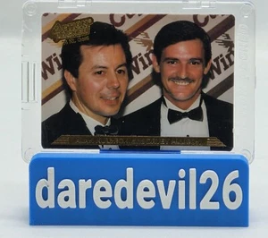 1993 Alan Kulwicki + Davey Allison ACTION PACKED 24K Gold Prototype 943/1000 - Picture 1 of 5