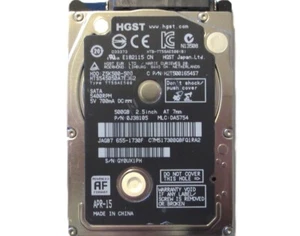 Hitachi HTS545050A7E362 PN: 0J38105 DA5754 (GY0) China 2.5" 500gb Sata APR-15 - Picture 1 of 2
