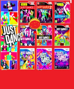 JUST DANCE - NINTENDO WII BUNDLE 2 3 4 2018 2014 2017 2015 - ALL TITLES LISTED - Picture 1 of 11