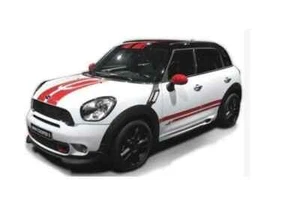 Mini Cooper Grafik Seite Motorhaube Dach Heck Streifen Aufkleber alle 4 - Bild 1 von 4