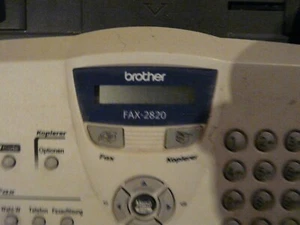 Telefaxgerät Brother 2820 gebraucht funktionstüchtig - Afbeelding 1 van 3