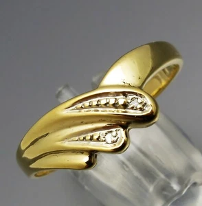 REIF-DESIGN - ELEGANTER DIAMANT RING - 333 GOLD - Bild 1 von 4