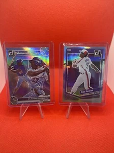 Vladimir Guerrero /500 Donruss 2023+ Tim Raines /400+Bert /99+Lajoie/999 - Picture 1 of 10