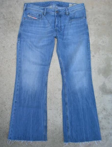 Diesel Zathan Slim Bootcut Jeans Herren Gr. 32 x 28 blau distressed 100% Baumwolle - Bild 1 von 10