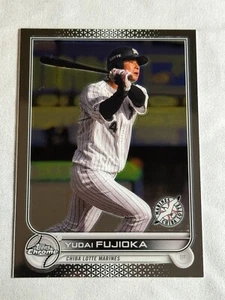2022 Topps Chrome NPB Yudai Fujioka #194 Chiba Lotte Marines - Picture 1 of 2