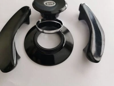 AMC-2 Bananengriffe, 1 Deckelknopf, Griffe Topfgriff  NEU - Bild 1 von 3