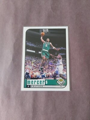 98-99 UD Choice Ron Mercer Choice Reserve Parallel #7 Celtics - Image 1 of 3