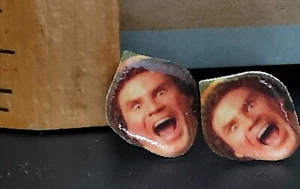 BUDDY THE ELF WILL FERRELL PIERCED EARRINGS - Bild 1 von 3