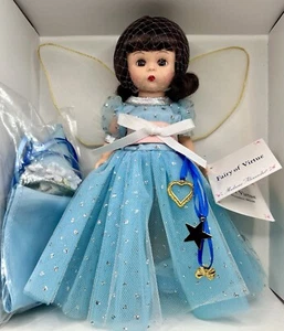 Enticing 2000 Vintage Madame Alexander 8” Doll, Fairy Of Virtue 40260 NIOB w/Tag - Picture 1 of 7
