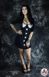 Kreepsville 666 "poison" Mini Dress - Picture 1 of 3