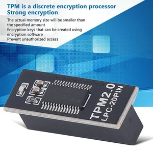 TPM 2.0 Security Module 20Pin Remote Card Encryption Security Module TPM - Afbeelding 1 van 22
