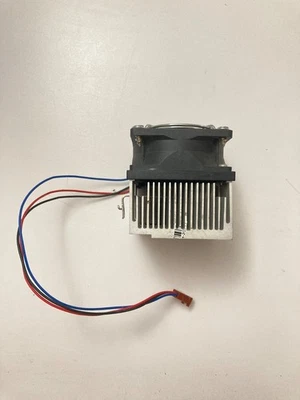 Socket 462 CPU Cooler heatsink fan hsf w/ ridiculous server fan for overclocking - Image 1 of 4