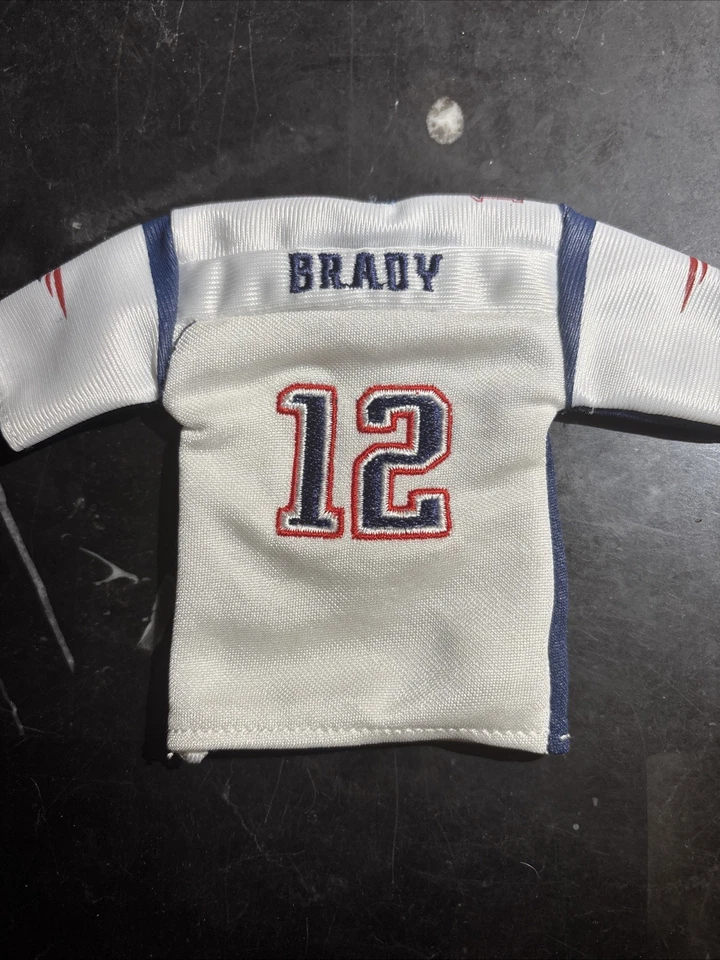 Tom Brady 2005 UD Upper Deck Mini Jersey Collection AWAY #TB Great Condition - Image 1 of 4