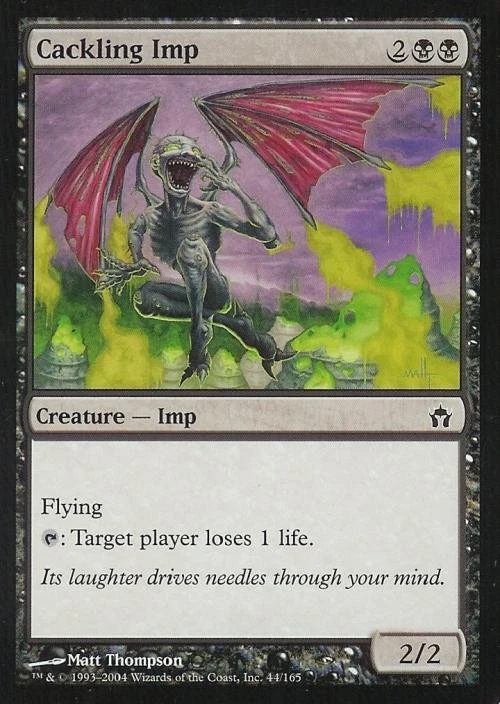 Cackling Imp - Medium Play MTG Fifth Dawn - Image 1 of 1