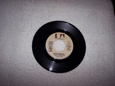 JOHNNY RIVERS--ROCKIN' PNEUMONIA-BOOGIE WOOGIE FLU / COME HOME AMERICA 45 - Image 1 of 2