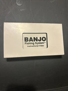 1990’s Banjo Fishing System Instructional Video vhs tape - Imagen 1 de 3