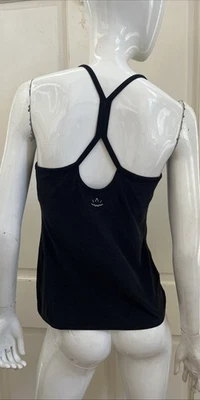 BEYOND YOGA Black SPACEDYE Racerback Tank Top w/ Inner Support Lining Sz L - Image 1 of 4