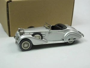 Old Garage Moscow 1938 Mercedes-Benz 540K Sport Cabriolet silver Resin 1:43 - Picture 1 of 6