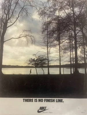 Nike Running Shoe Ad                        There Is No Finish Line. - Image 1 of 4