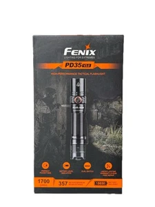 Fenix Taschenlampe PD35 Version 3.0 wiederaufladbare LED Taschenlampe (schwarz) - Bild 1 von 2