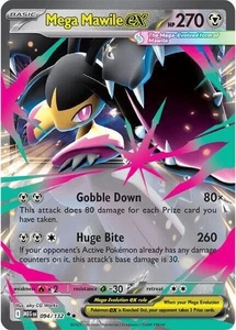 Mega Mawile EX 094/132 | Mega Evolution | Double Rare | NM Pokémon Card - Picture 1 of 1