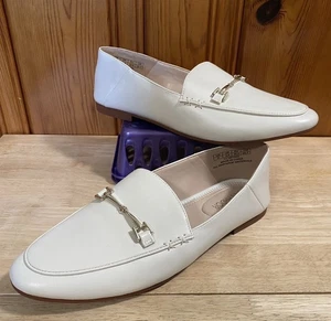 Blanco JENN ARDOR Penny Mocasines Zapatos Mujeres Damas Ligeros Zapatos Planos 8 Anchos - Imagen 1 de 9