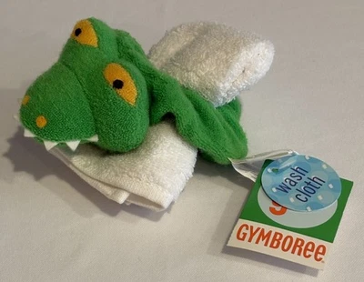 Nuevo Paño De Colección Gymboree Cocodrilo Cocodrilo y Peluche Scrunchie Juguete Nuevo Con Etiquetas Foto 1 de 4