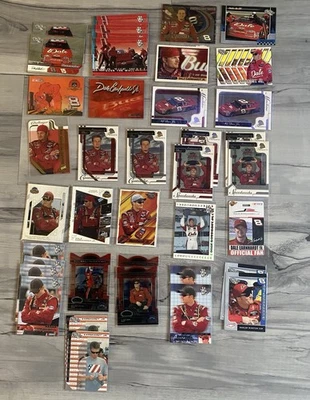 DALE EARNHARDT JR 40 Card Lot 2002-2003  Press Pass Eclipse Nascar - Image 1 of 4