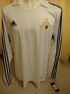 Camicia casalinga Djurgardens 2007 - 2008 a maniche lunghe di Adidas - Nuova con etichette - Foto 1 di 6