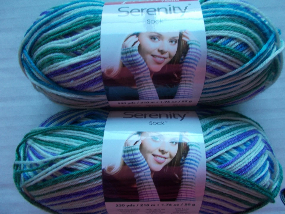 Premier Yarns Serenity Sock Yarn Borealis 847652064246