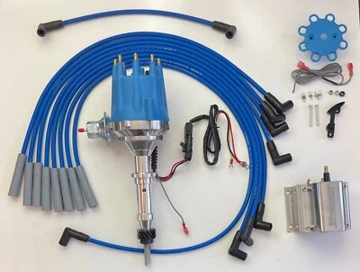 INTERNATIONAL HARVESTER BLUE HEI Distributor 392 345 304 266 + WIRES + 60K COIL - Image 1 of 4