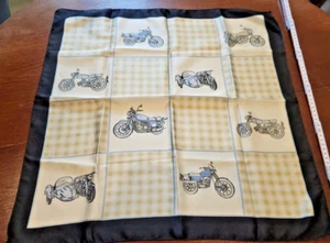 Halstuch / Trachten Oktoberfeste  60 cm x 60 cm  neu Motorräder - Bild 1 von 2
