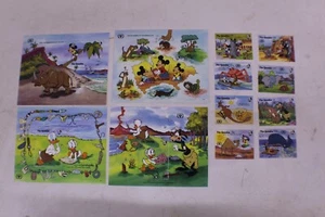 disney world of postage stamps gambia international literacy Rudyard Kipling - Picture 1 of 11