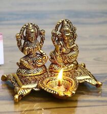 Diwali Gift Decorative Laxmi Ganesha Statue Idol Murti Diya Showpiece Gift 255gm
