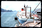 Sl69 Original Slide 1976  Hong Kong Bay Marco Polo Ship 479A