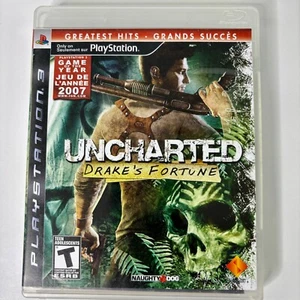 Uncharted Drake's Fortune PS3 PlayStation 3 Complete With Manual Free Postage - Picture 1 of 8