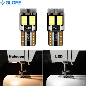 2X LED Nähmaschine Glühbirnen weiß für Husqvarna Viking viele weitere Modelle - Bild 1 von 5