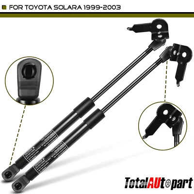 2x Amortecedores de Elevação do Capô Frontal Suporta Toyota Solara 1999-2003 SE SLE 5344006030 - Imagem 1 de 4