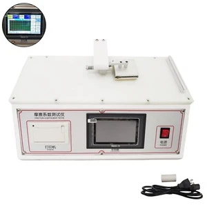 110V Gewebe Gummi Kunststoff Reibungstester Papier/Folie Reibungsmessgerät - Bild 1 von 16