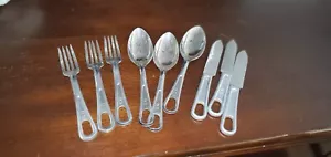 Vintage WW2 Era Silverware Utensils Spoons Forks Knives - Picture 1 of 8