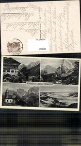 669053,Mehrbild Ak Kufstein Kaisertal Pfandlhof Morgennebel - Bild 1 von 1