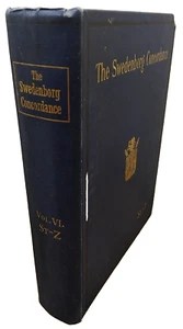 The Swedenborg Concordance - Volume VI - 1893 Edition - 1955 Hardcover Reprint - Picture 1 of 6
