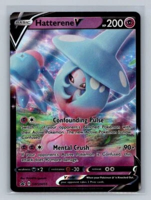 Hatterene V SWSH: Sword & Shield Promo Cards SWSH055 Near Mint NM - Image 1 of 2
