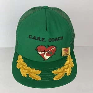 Vintage Care C.A.R.E Coach Mütze Kappe Trucker Absolvent Mut Bewusstsein Exzellenz PIN - Bild 1 von 14