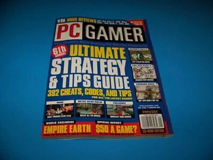 Vintage Computer Video Game Magazine 2001 PC Gamer "Strategy & Tips Guide" - Picture 1 of 3