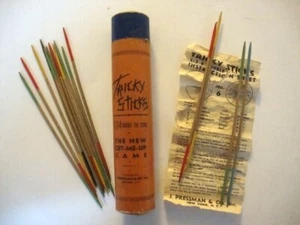 WOW!!! Vintage "TRICK STICKS" Pick-Up Stix "Politicians Game" - Bild 1 von 5