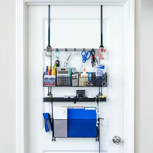 Longstem Office Organizer and File Rack 4200 Black Office Supplies Storage - Picture 1 of 7