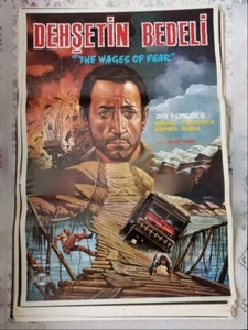 Sorcerer Original Filmplakat Naher Osten 1977 gezeichnete Kunst Scheider gerollt - Bild 1 von 1