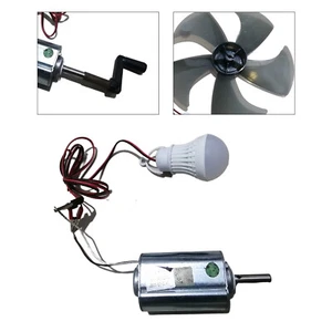 80W 12V DIY Breeze Wind Turbine/hand Crank Model Permanent Magnet Generator - Picture 1 of 17